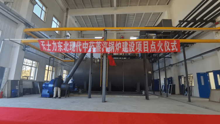 歐保為天士力配套2臺15t/h現代中藥蒸汽鍋爐建設項目